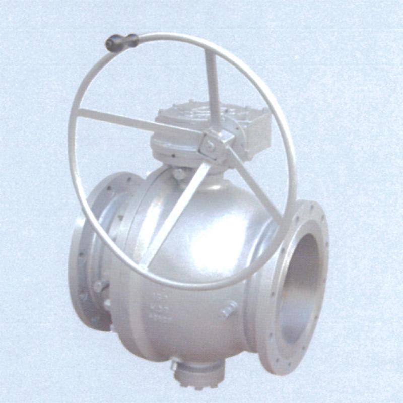 2PC Body Trunnion Mounted Ball Valve in Cast Steel Series