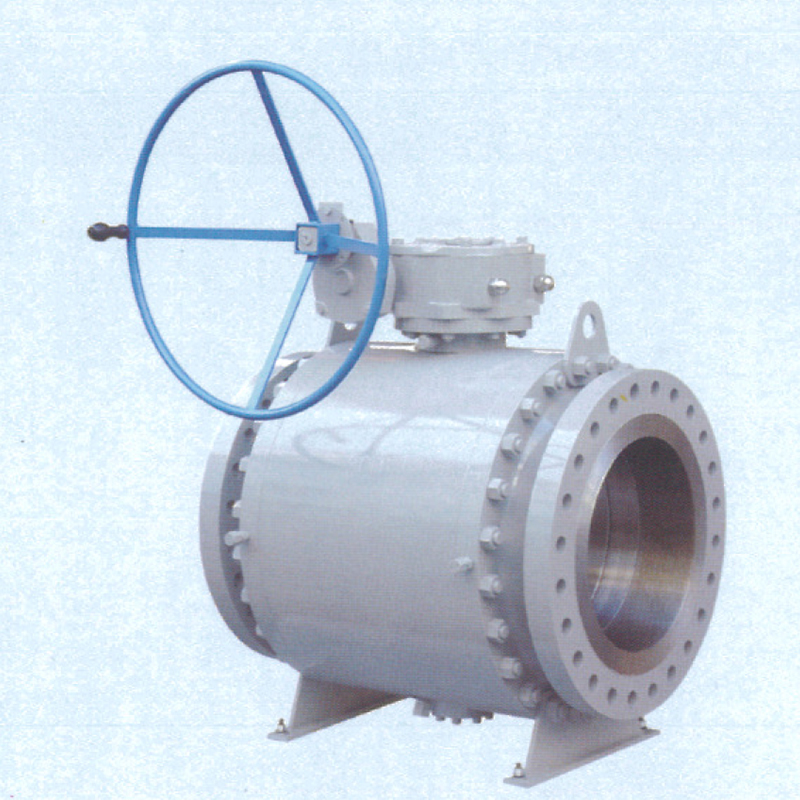 3PC Body Trunnion Mounted Ball Valve in Forge Steel Series
