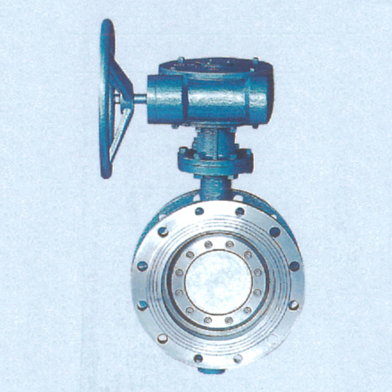 JIS Flange Connection Metallic Seal Butterfly Valve